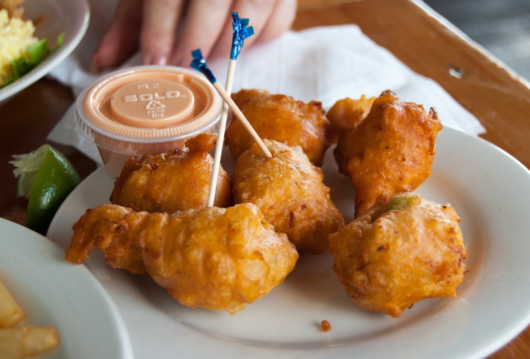 Fried Lobster drumsticks