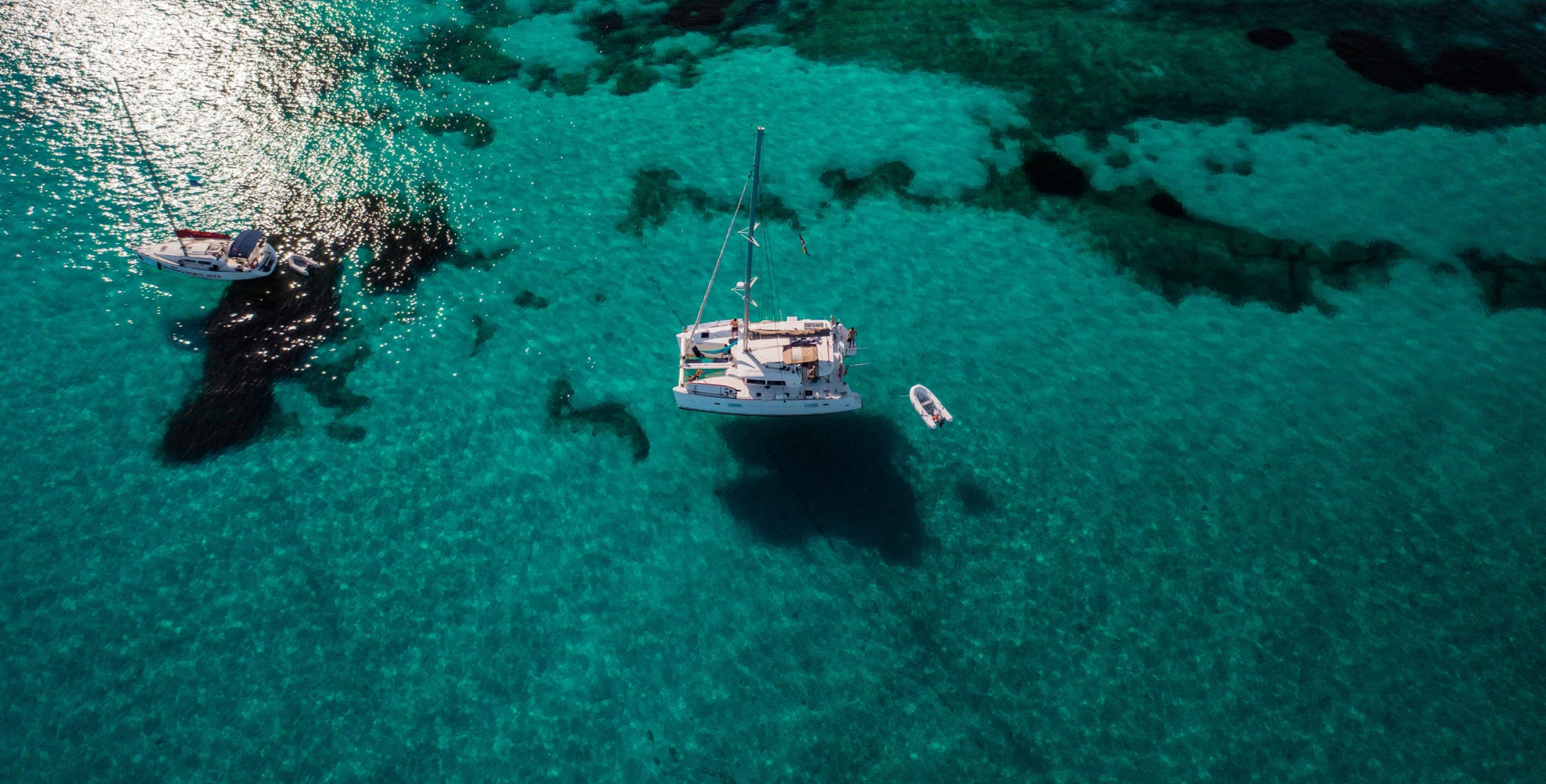Cruise on top of a shore by the beach of Nassau