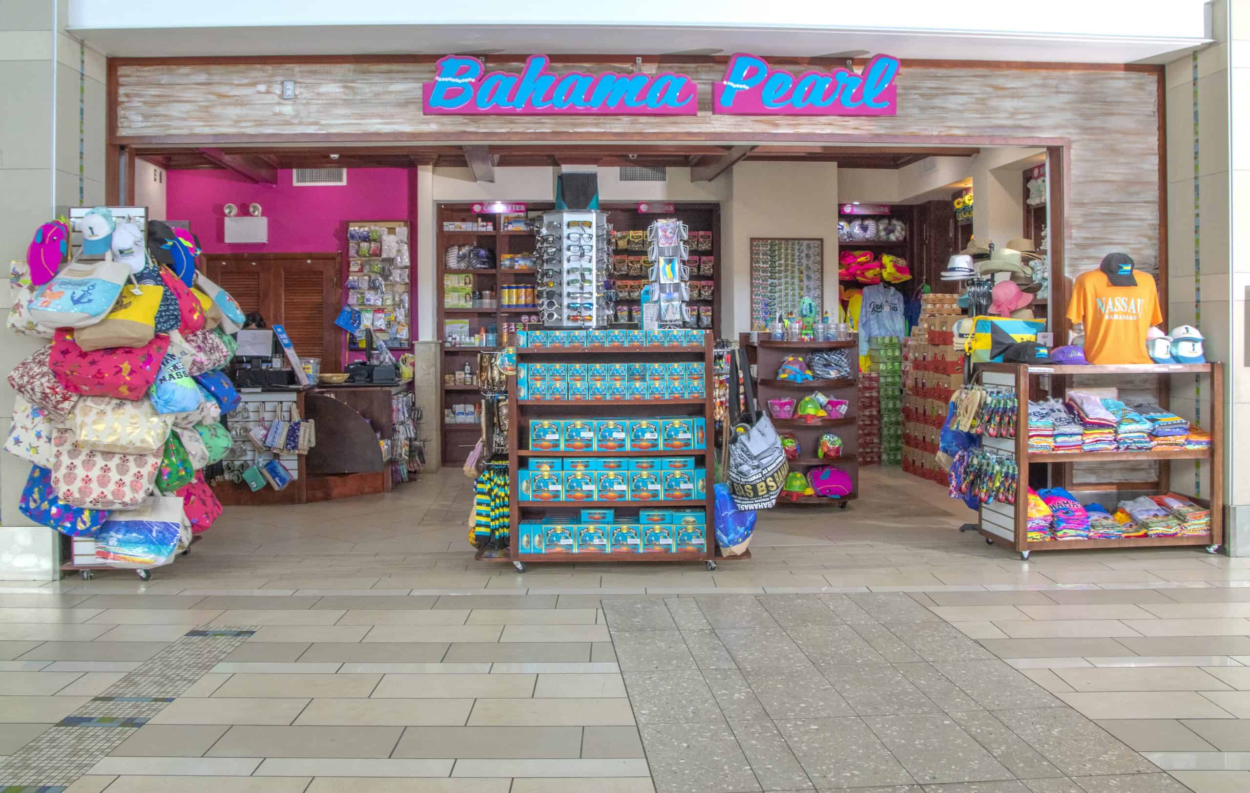 The interior of Bahama Pearl Pre-Security