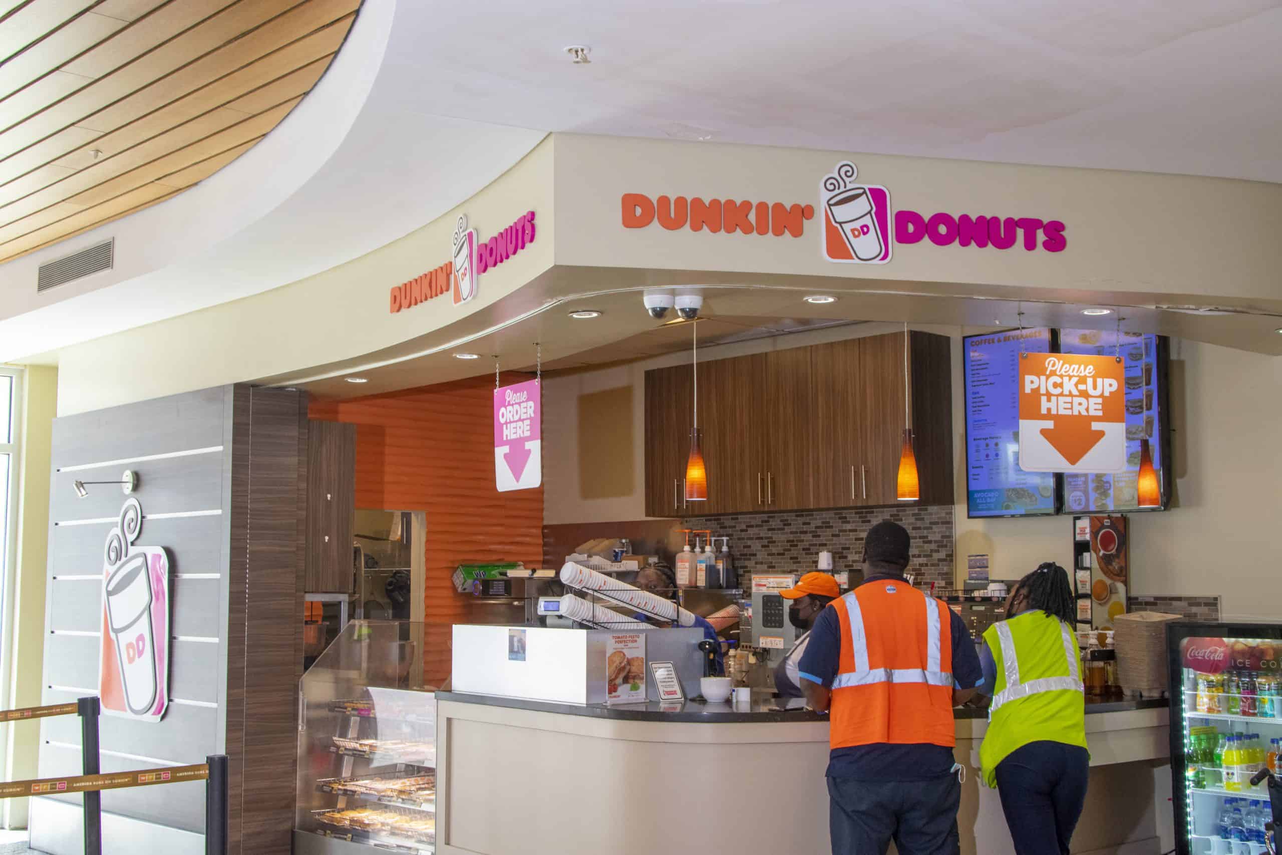 Interior Dunkin Donuts Int'l Arrivals