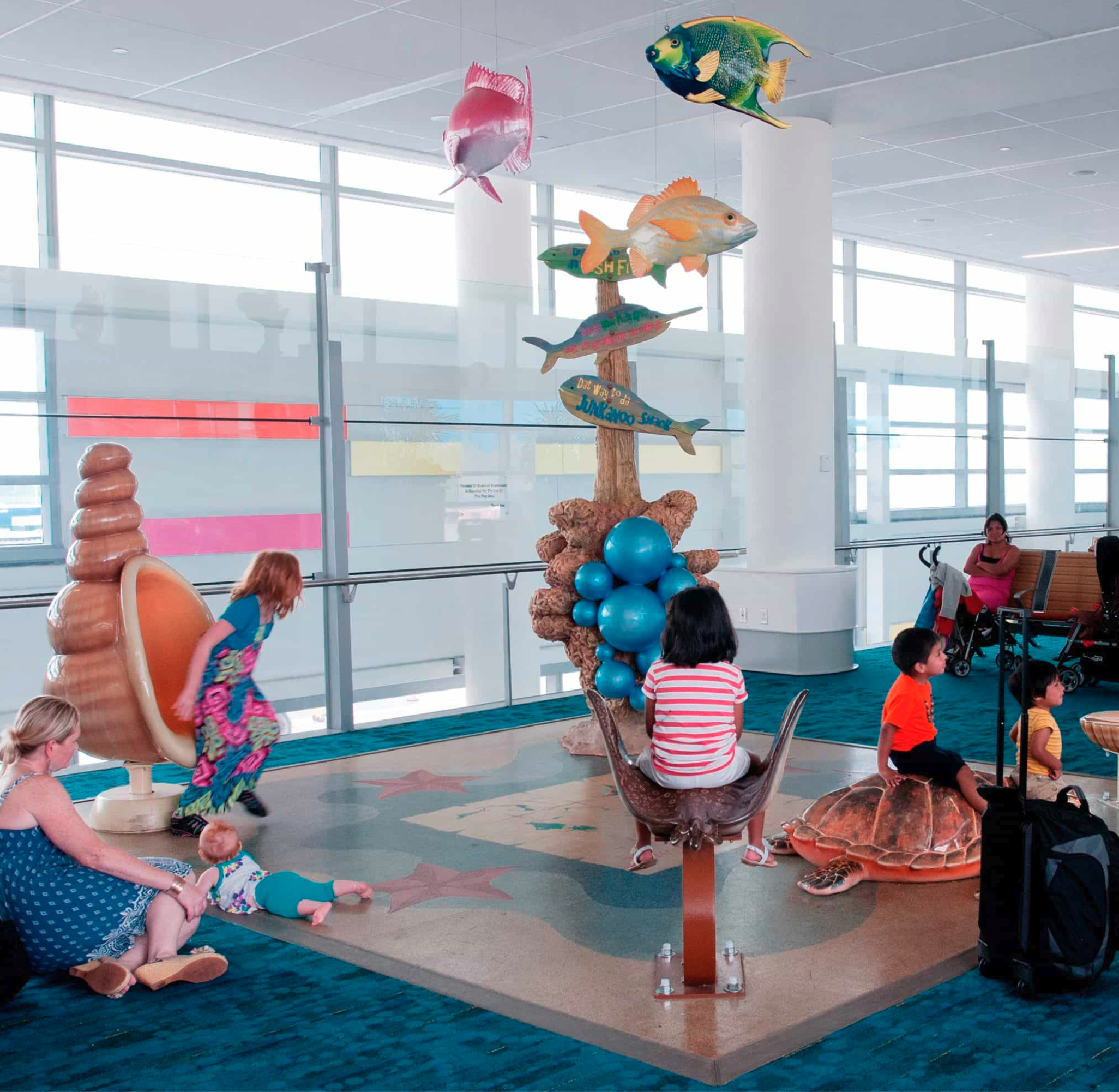 U.S. Departures Play Area