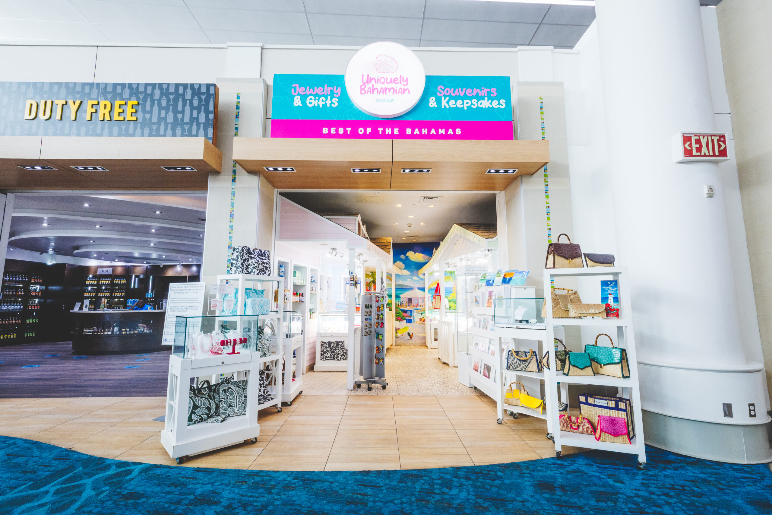 The front of the Uniquely Bahamian shop