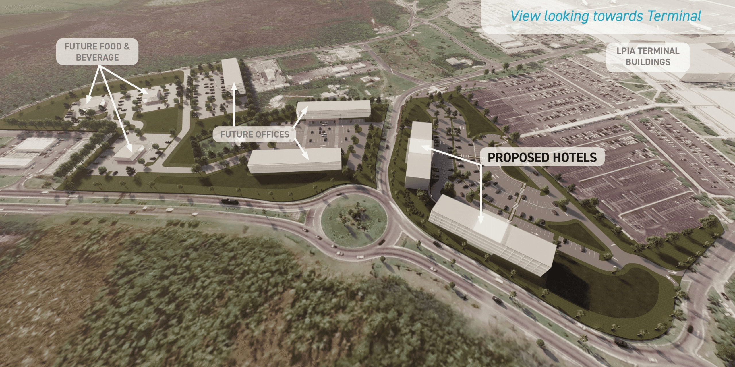 Image of the Major Lanside Development Master Plan